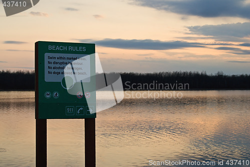 Image of Beach Rules
