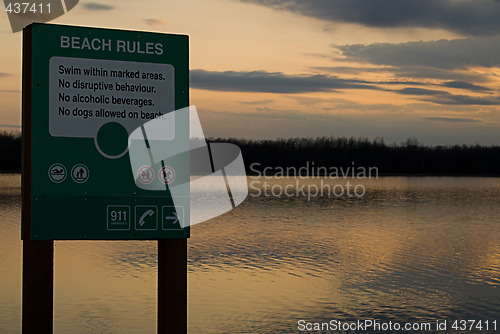 Image of Swimming Rules