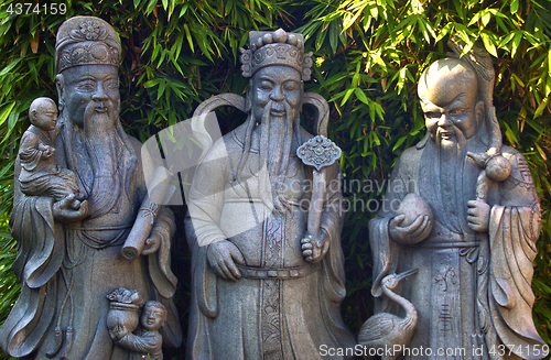 Image of Detail of the Chinese Temple Kuala Lumpur