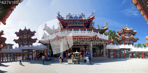 Image of Detail of the Chinese Temple Kuala Lumpur
