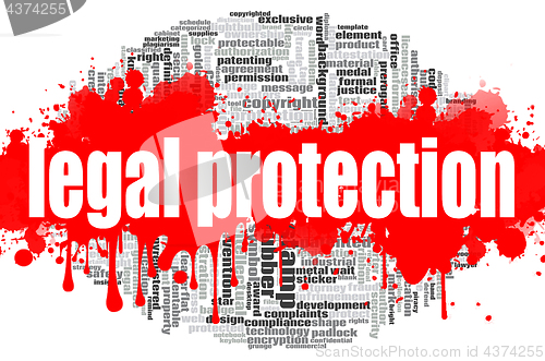 Image of Legal Protection word cloud