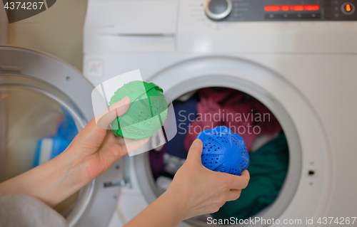 Image of Laundry eco washing spheres 