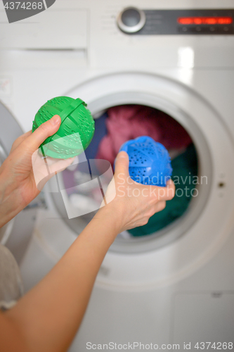 Image of Laundry eco washing spheres 