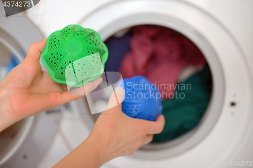 Image of Laundry eco washing spheres 