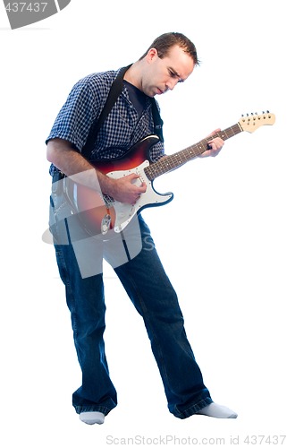 Image of Electric Guitar Player