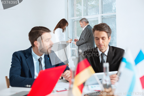 Image of Business people working together