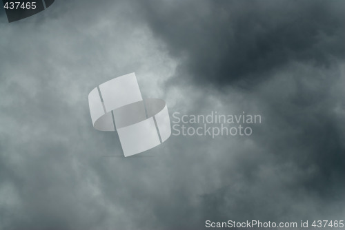 Image of Dark Clouds Background