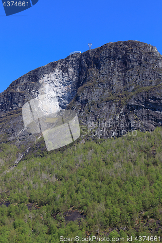 Image of The new Skylift course in Loen in Sogn, Norway.