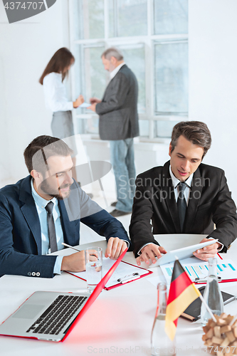Image of Business people working together