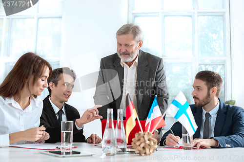 Image of Business people working together