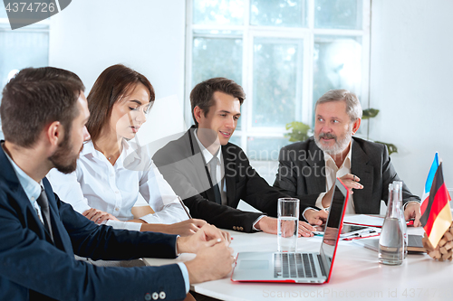 Image of Business people working together