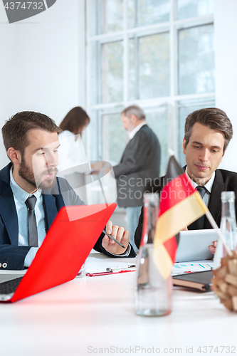 Image of Business people working together