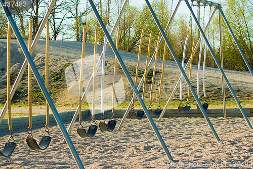 Image of Playground Swings