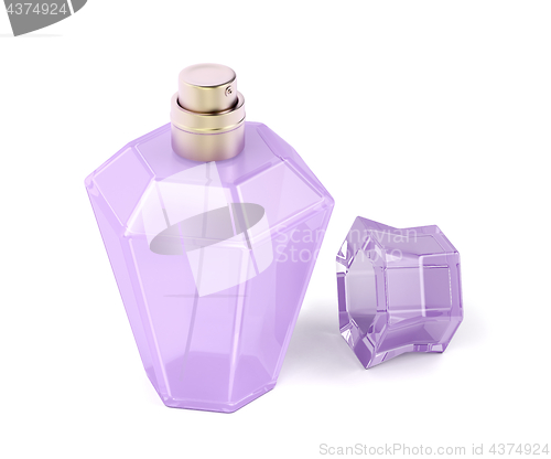 Image of Female perfume bottle