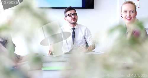 Image of group of business man on meeting