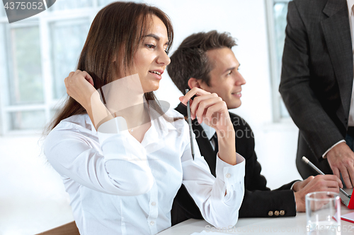 Image of Business people working together