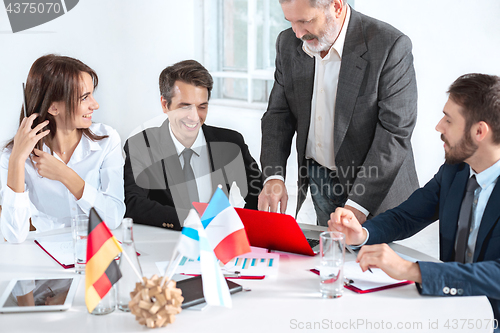 Image of Business people working together