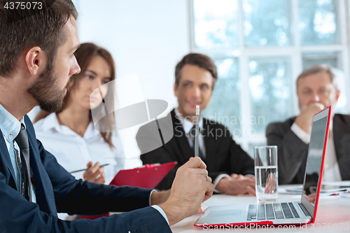 Image of Business people working together