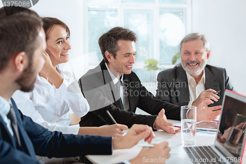 Image of Business people working together