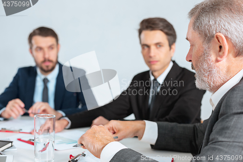 Image of Business people working together