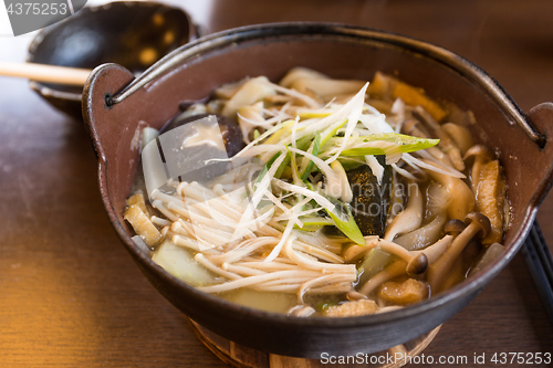 Image of Japanese mushroom soup
