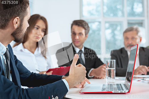 Image of Business people working together