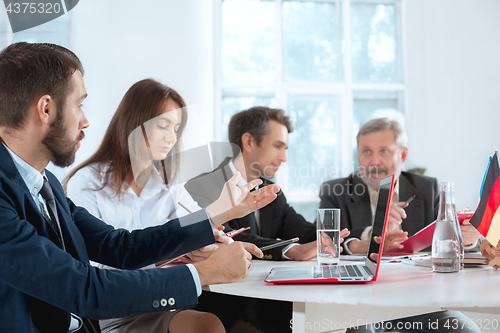 Image of Business people working together