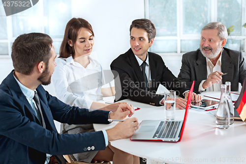 Image of Business people working together