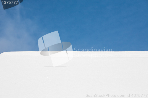 Image of sky and snow