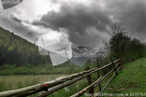 Image of Landscape with mountains