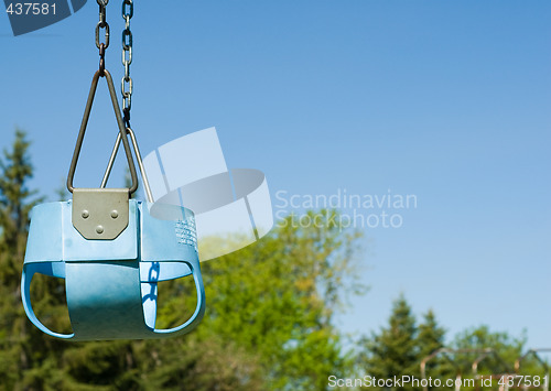 Image of Blue Infant Swing