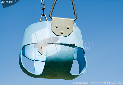 Image of Blue Baby Swing