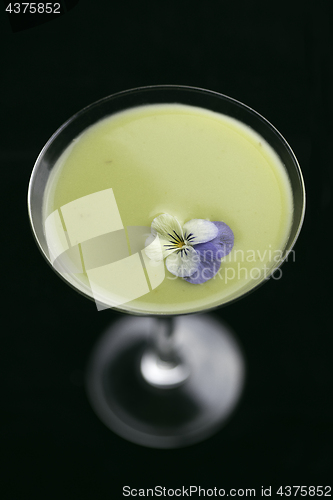 Image of green fresh cocktail