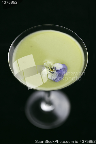 Image of green fresh cocktail