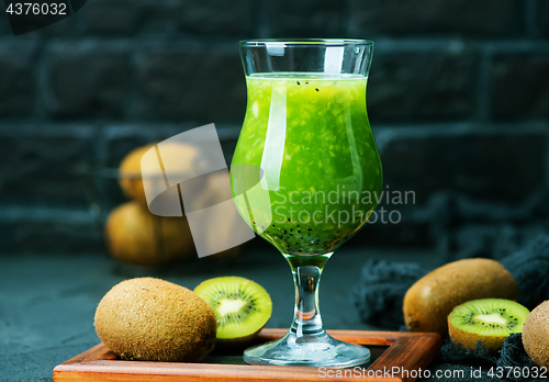 Image of kiwi smoothie