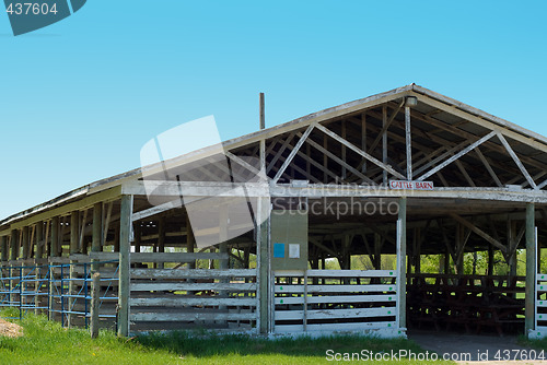 Image of Cattle Barn Close-up