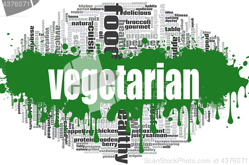 Image of Vegetaria word cloud