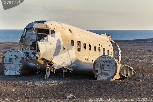 Image of Plane wreck in Iceland