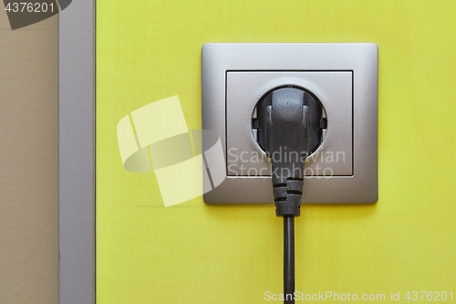 Image of Electric Socket Closeup