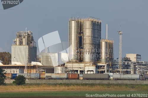 Image of Oil Refinery Structures