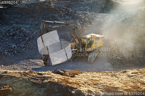 Image of Construction site machinery