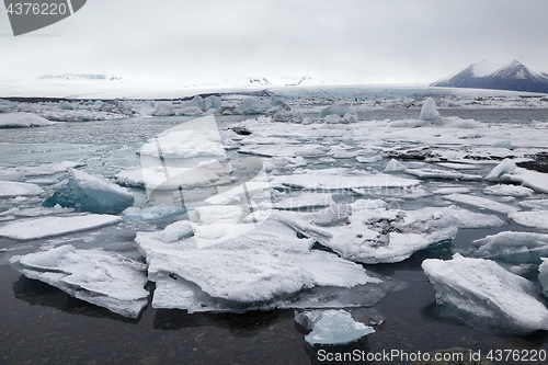 Image of Glacial lake in Iceland