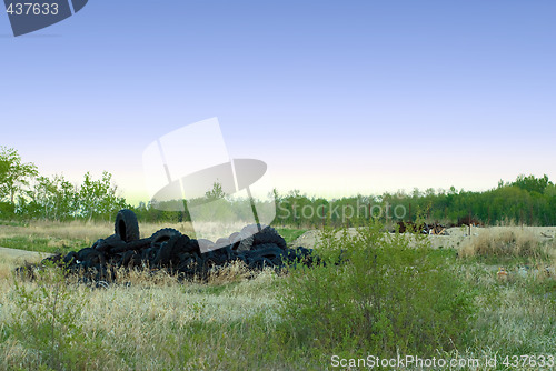 Image of Pile of Tires