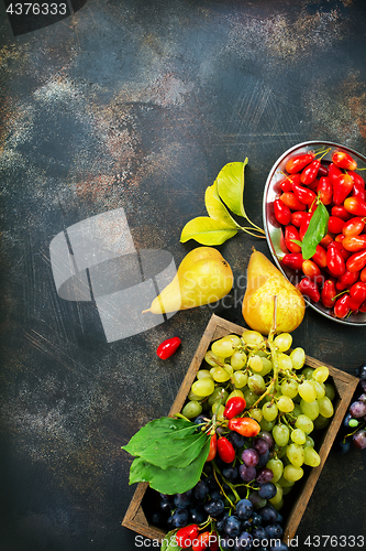 Image of autumn fruits