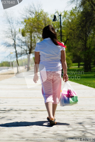 Image of Walking By The Beach