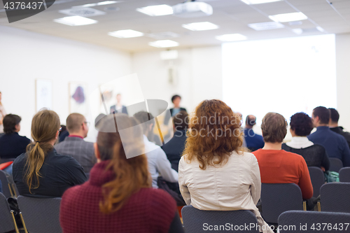 Image of Audience in the conference hall.