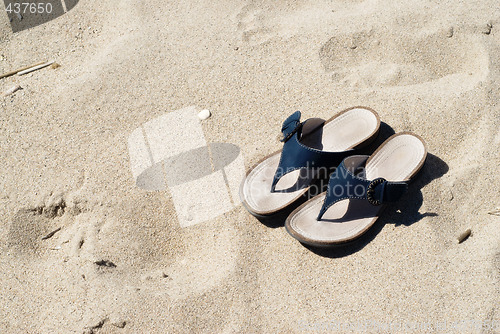 Image of Sandals On The Beach