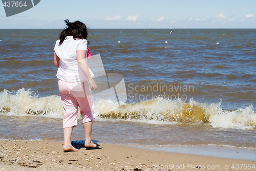 Image of Walking On The Beach