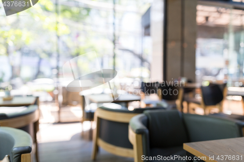 Image of Blur view of coffee shop