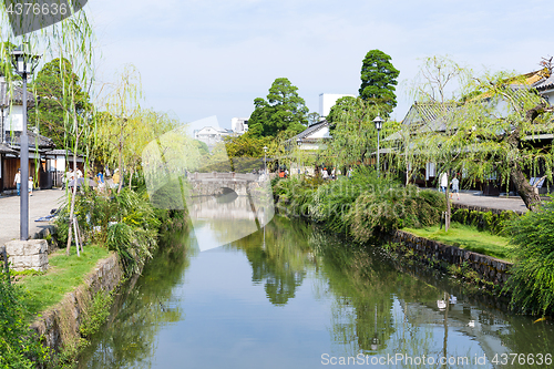 Image of Yanagawa river canal in Japan